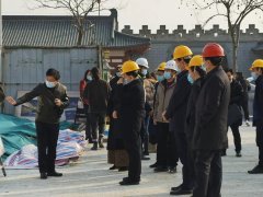 洛阳市市长徐衣显领导一行莅临项目调研指导工作