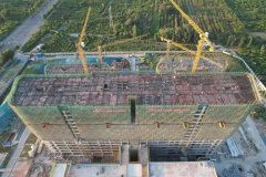 公司又一医院项目主体结构顺利封顶