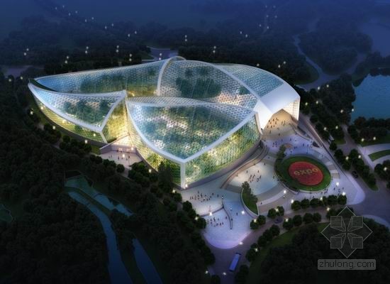 青岛世园会植物馆美景