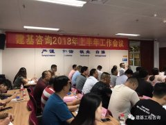 建基工程咨询有限公司2018年年中工作会议圆满召开