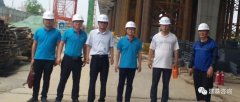 建基公司领导再赴大河路快速化工程带班检查