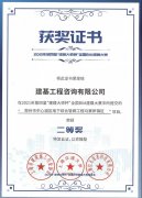 我公司BIM团队荣获国家BIM建模大赛二等奖！
