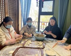 建基咨询开展“迎冬至包饺子”活动