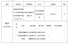 河南医药健康技师学院实验楼窗户改造项目-成交公告
